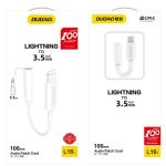 ADAPTOR DUDAO JACK-IPHONE L16i