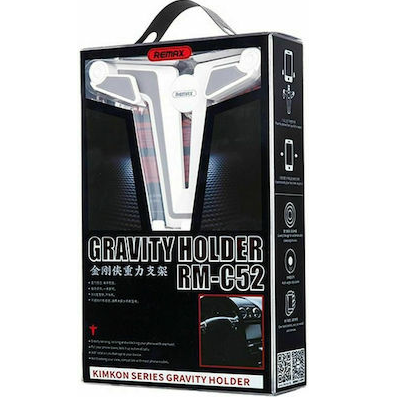 SUPORT AUTO REMAX RM C52 alb-gri