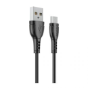 Cablu date Borofone Microusb BX51 2.4A, 1m negru