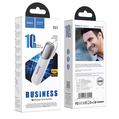 CASCA BLUETOOTH HOCO E57 alb