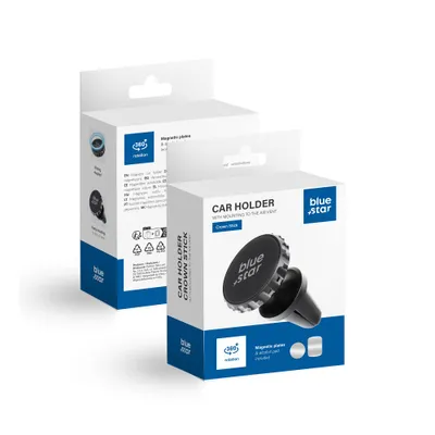 SUPORT AUTO Blue Star CROWN MAGNETIC negru