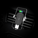 SUPORT AUTO HAVIT W3004 + incarcare wireless 10W negru