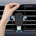 SUPORT AUTO HAVIT W3004 + incarcare wireless 10W negru