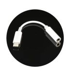 Adaptor audio Iphone Jack 1302 alb