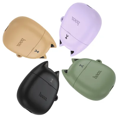 CASCA BLUETOOTH HOCO TWS EW45 negru-alb