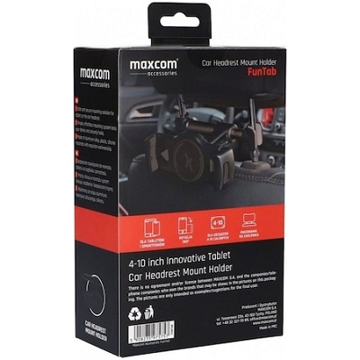 SUPORT AUTO TABLETA MAXCOM  75757 negru
