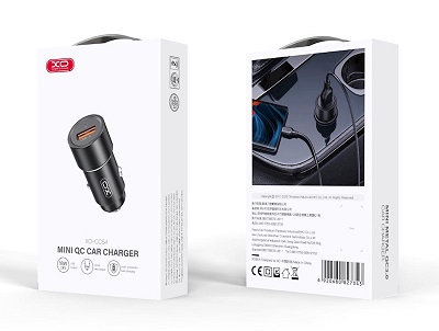 ADAPTOR AUTO XO-CC54 18W 1XUSB negru