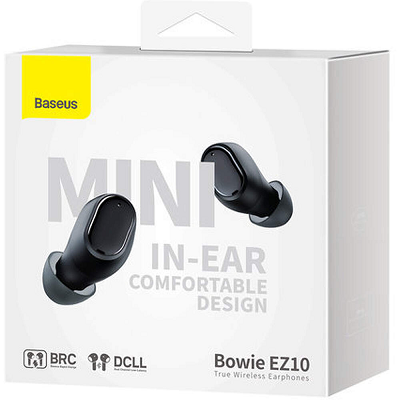 CASCA BLUETOOTH BASEUS TWS EZ10 negru
