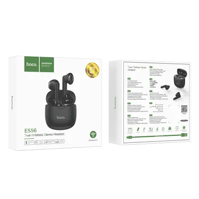 CASCA BLUETOOTH HOCO TWS ES56 negru