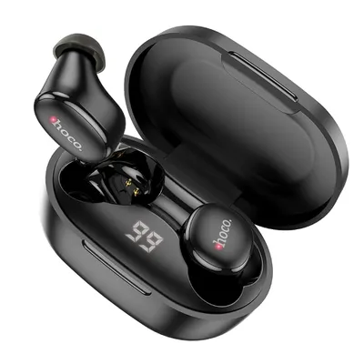 CASCA BLUETOOTH HOCO TWS EW11 negru