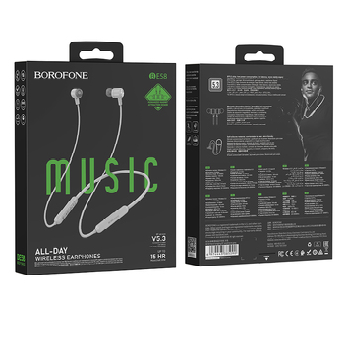 CASCA BLUETOOTH Borofone BE58 Sport gri