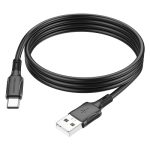 CABLU DATE BOROFONE TYPE-C BX80 1m 2.4A negru