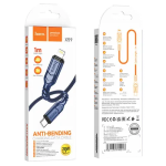 CABLU DATE HOCO X59 TypeC-Iphone 1m PD 20W albastru