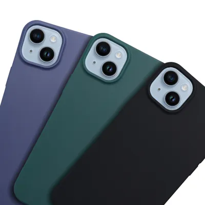 HUSA SILICON MATT Samsung Galaxy S25 Plus negru