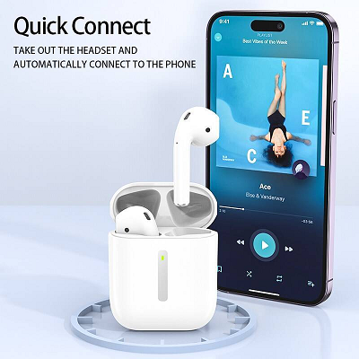 CASCA BLUETOOTH JELLICO TWS21 alb