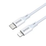 CABLU DATE BWOO TypeC-Iphone X283C-L 27W 1m alb