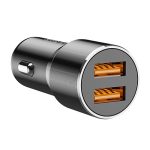 ADAPTOR AUTO JELLICO F9 36W 2XUSB, QC3.0 negru