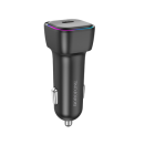 ADAPTOR AUTO BOROFONE BZ28 + TypeC PD 30W 3A negru