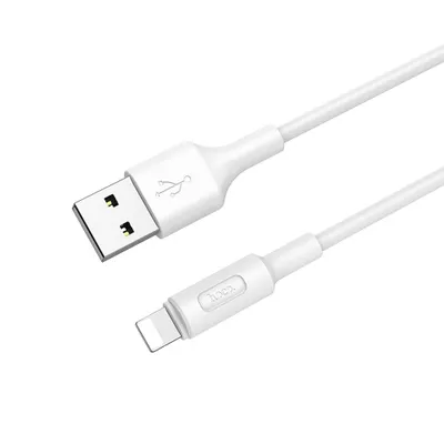 CABLU DATE HOCO Iphone X25 1m alb