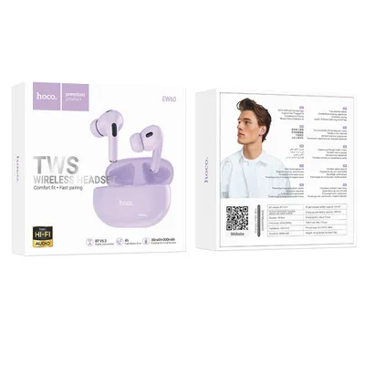 CASCA BLUETOOTH HOCO TWS EW60 mov
