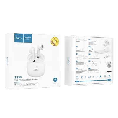 CASCA BLUETOOTH HOCO TWS ES56 alb