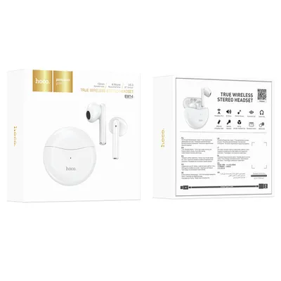CASCA BLUETOOTH HOCO TWS EW14 alb