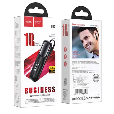 CASCA BLUETOOTH HOCO E57 negru