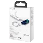 CABLU DATE BASEUS IPHONE 1m 2.4A 5413 alb