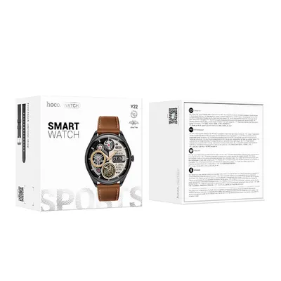 SMARTWATCH Y22 HOCO negru