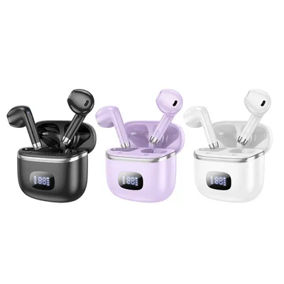 CASCA BLUETOOTH HOCO TWS EQ1 negru