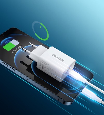 ADAPTOR PRIZA Choetech Q5004 20W 3A alb