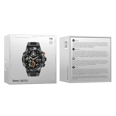 SMARTWATCH HOCO Y20 negru