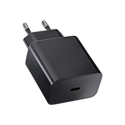 ADAPTOR PRIZA Blue Star USB TypeC 3A 25W PD QC 4.0 negru