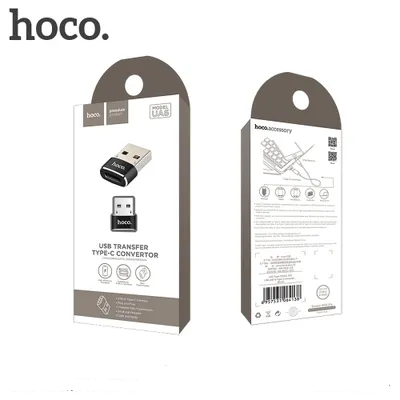 ADAPTOR OTG HOCO USB Type-C UA6 negru