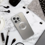 HUSA SILICON GLAM Samsung Galaxy S25 gri