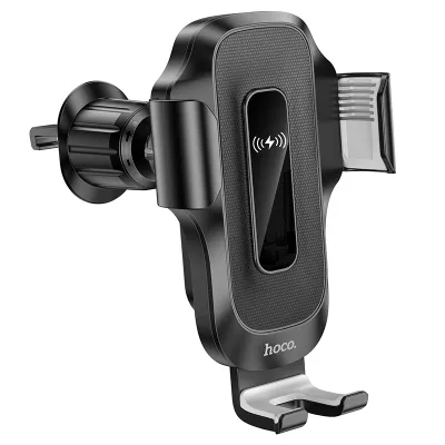 SUPORT AUTO HOCO HW2 +incarcare wirelles 15W negru