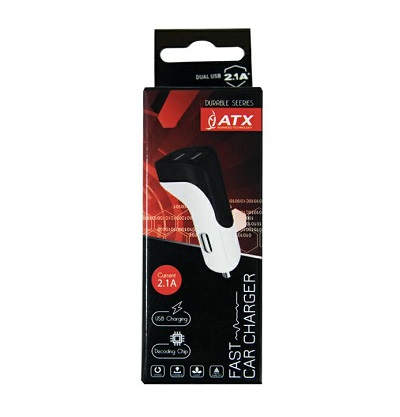 Adaptor auto ATX 7953 2xusb 2.1A negru