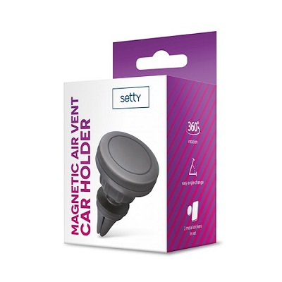 SUPORT AUTO SETTY MAGNETIC FOR AIR 2371 negru
