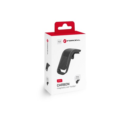 Suport auto magnetic Forcell Carbon B060 negru