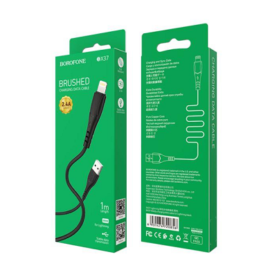 CABLU DATE BOROFONE MICROUSB BX37 1m negru