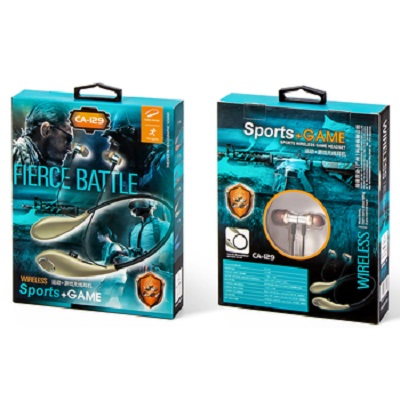 CASCA BLUETOOTH  GJBY SPORTS CA 129 gold