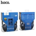SET CASCA+HANDSFREE HOCO W24 ALBASTRU