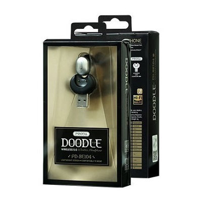 Casca bluetooth Proda PD-BE104 gri