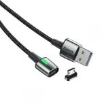CABLU DATE BASEUS Cafule MICROUSB 2.4A 1M GRI/NEGRU CAMKLF-BG1