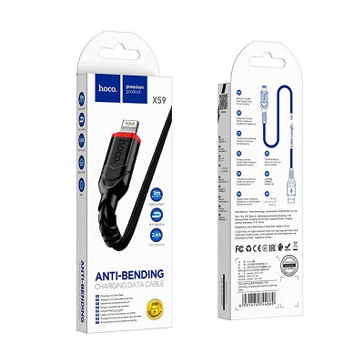 Cablu date HOCO Iphone X59 Victory, 1m negru