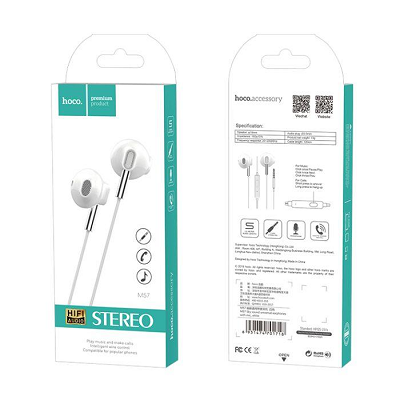 HANDSFREE M57 HOCO alb