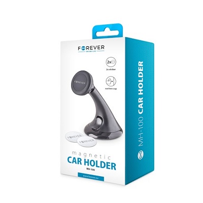 SUPORT AUTO magnetic FOREVER MH 100 negru