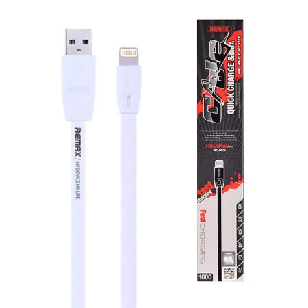 CABLU DATE REMAX FULL SPEED IPHONE 5 2M RC-001I ALB