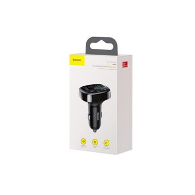 Modulator FM BASEUS Type S 09A CC TM01 negru