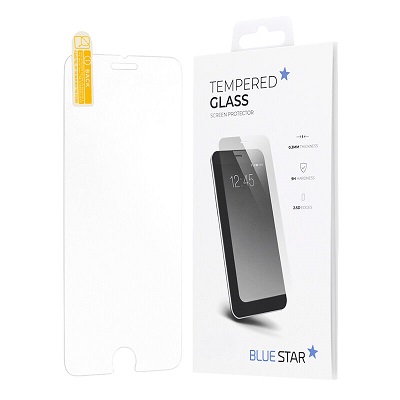 STICLA PROTECTIE 5D FULL GLUE BLUE STAR IPHONE 6 / 6S 5.5'' alb